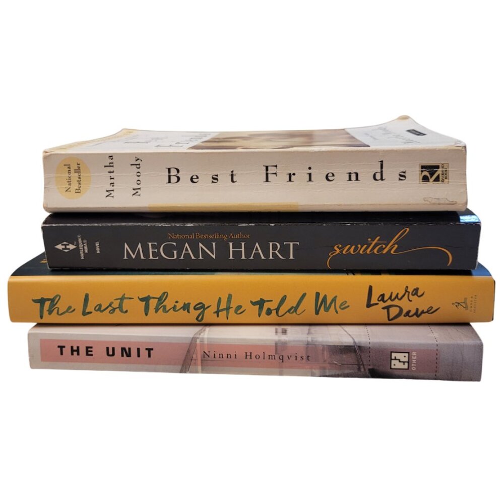 bundle 4 novels softcover/1 hardcover Summer Beach Reads Laura Dave Martha Moody